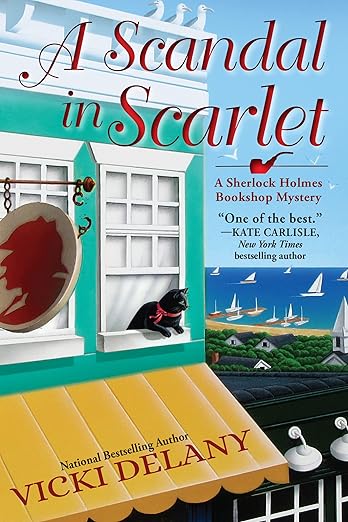 A Scandal in Scarlet: A Sherlock Holmes Bookshop Mystery