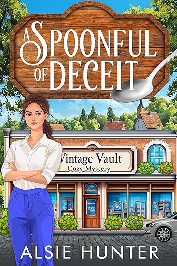 A Spoonful of Deceit: A Cozy Mystery of forged heirlooms and Small Town Whispers