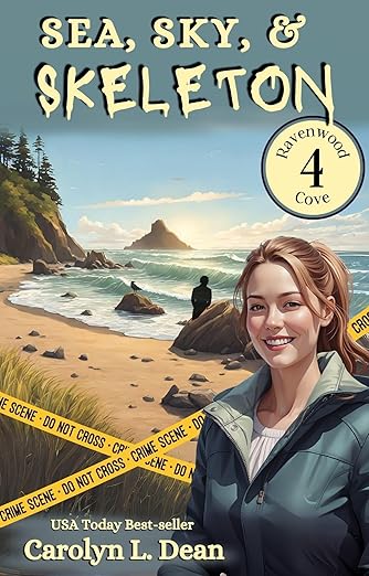 SEA, SKY, & SKELETON: A Ravenwood Cove Cozy Mystery (book 4)