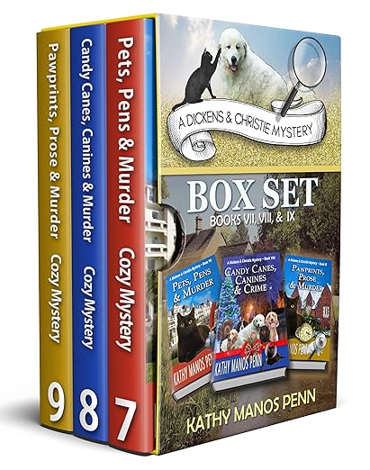 A Dickens & Christie Mystery Box Set Books VII, VIII & IX: Three Cozy English Animal Mysteries in One