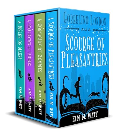 The Gobbelino London Urban Fantasy Collection, Books 1 – 4: A Yorkshire cozy fantasy full of cats, snark, & humour (Gobbelino London, PI)