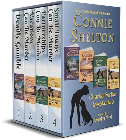 Charlie Parker Mysteries Boxed Set (Books 1-4): A Girl and Her Dog Cozy Mysteries