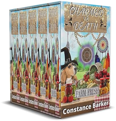 Charmed to Death Five Book Box Set (A Farmers’ Market Witch Mystery Series)