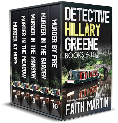DETECTIVE HILLARY GREENE BOOKS 6–10 five absolutely gripping crime mysteries box set (Cozy crime and suspense mystery box sets)