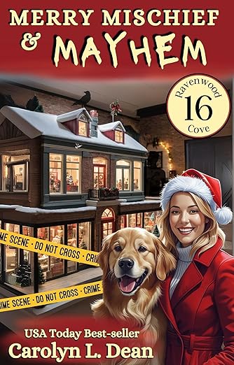 MERRY MISCHIEF and MAYHEM: A Ravenwood Cove Cozy Mystery (book 16)