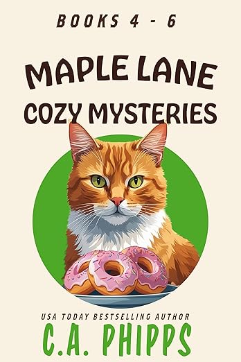 Maple Lane Cozy Mysteries Books 4-6: A Small Town Culinary Cozy Mystery Box Set (Maple Lane Mysteries)
