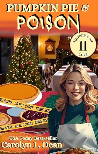 PUMPKIN PIE and POISON: A Ravenwood Cove Cozy Mystery (book 11)