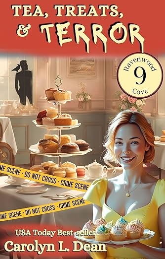 TEA, TREATS, and TERROR: A Ravenwood Cove Cozy Mystery (book 9)
