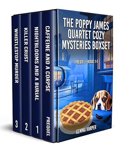 The Poppy James Quartet Cozy Mysteries Boxset