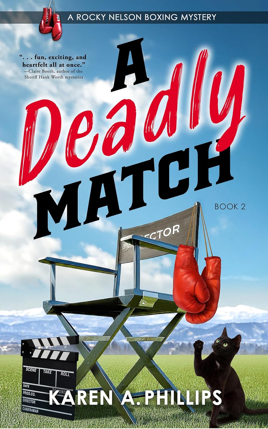 A Deadly Match (Rocky Nelson Boxing Mystery Book 2)