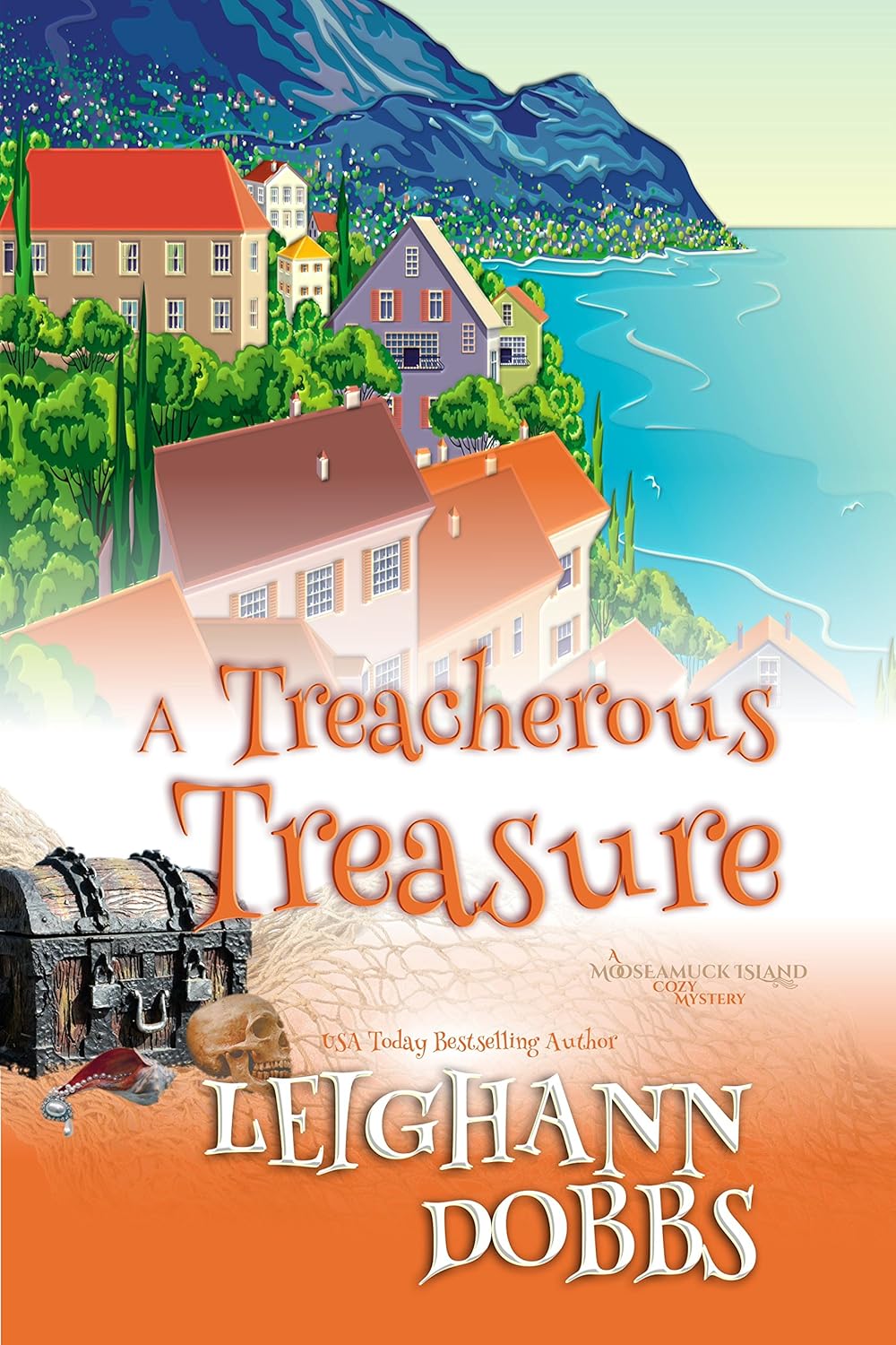 A Treacherous Treasure (Mooseamuck Island Cozy Mystery Series Book 3)