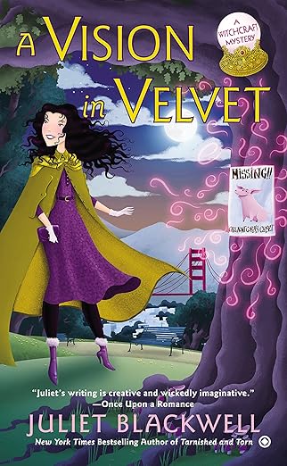 A Vision in Velvet (Witchcraft Mystery Book 6)
