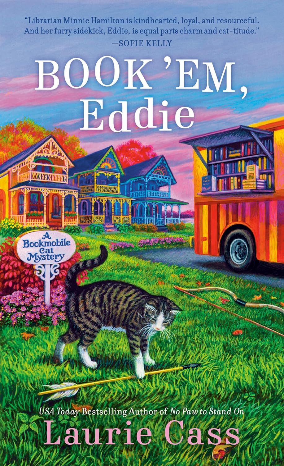 Book ‘Em, Eddie (A Bookmobile Cat Mystery 13)