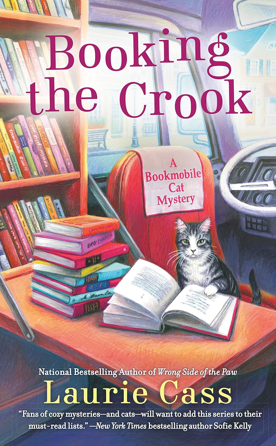 Booking the Crook (A Bookmobile Cat Mystery Book 7)