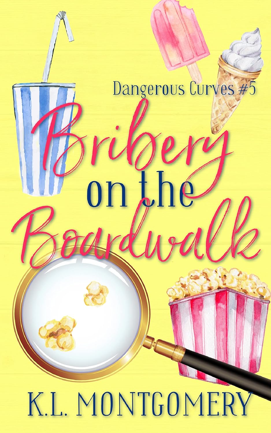 Bribery on the Boardwalk: A Cozy Christian Mystery (Dangerous Curves Book 5)