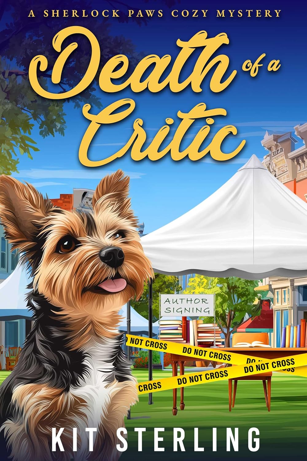 Death of a Critic: A Sherlock Paws Cozy Mystery