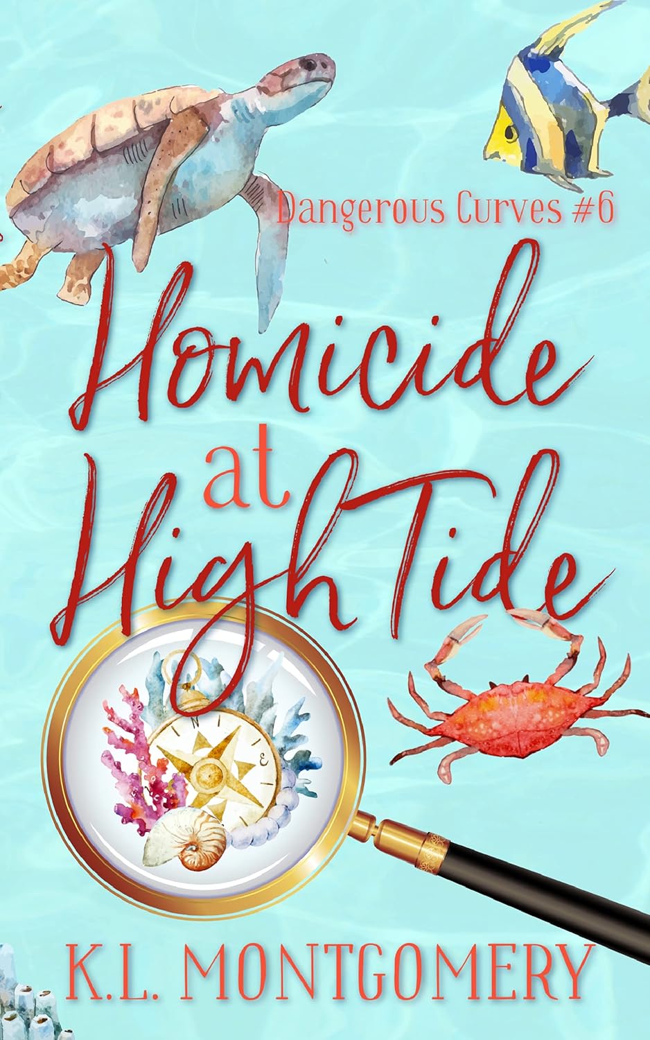 Homicide at High Tide: A Cozy Christian Mystery (Dangerous Curves Book 6)