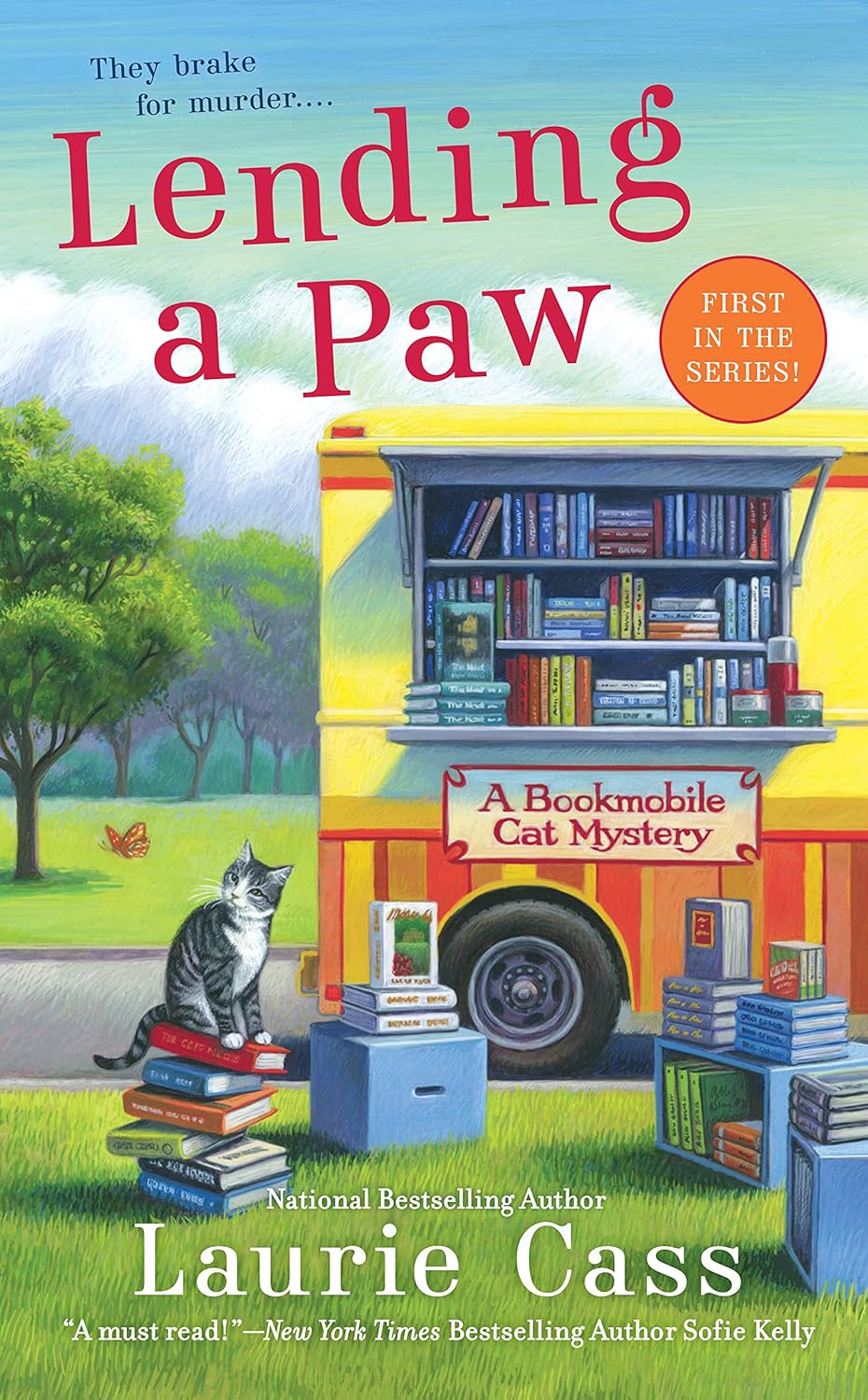 Lending a Paw: A Bookmobile Cat Mystery (Bookmobile Cat Mysteries Book 1)