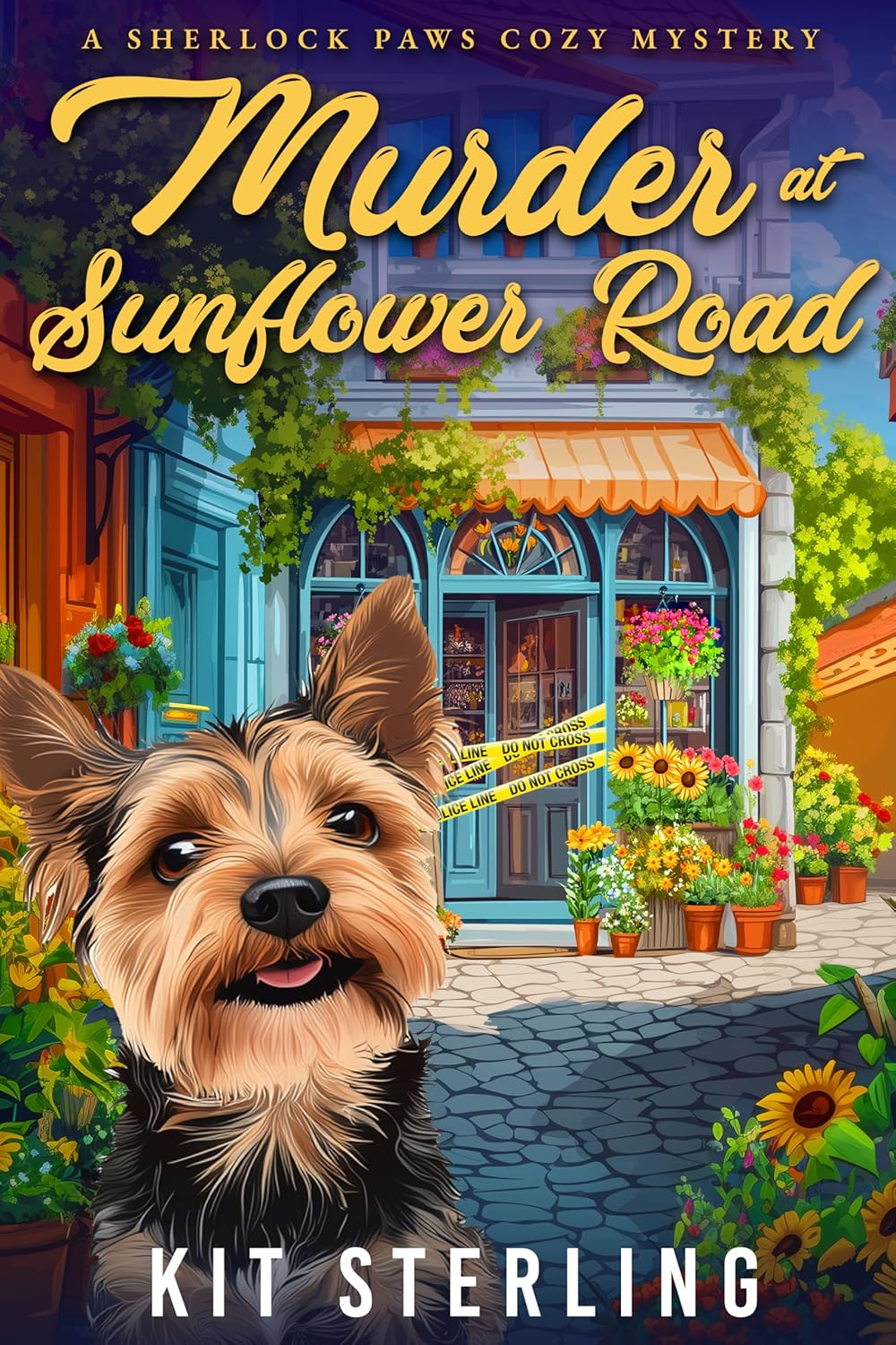 Murder at Sunflower Road: A Sherlock Paws Cozy Mystery