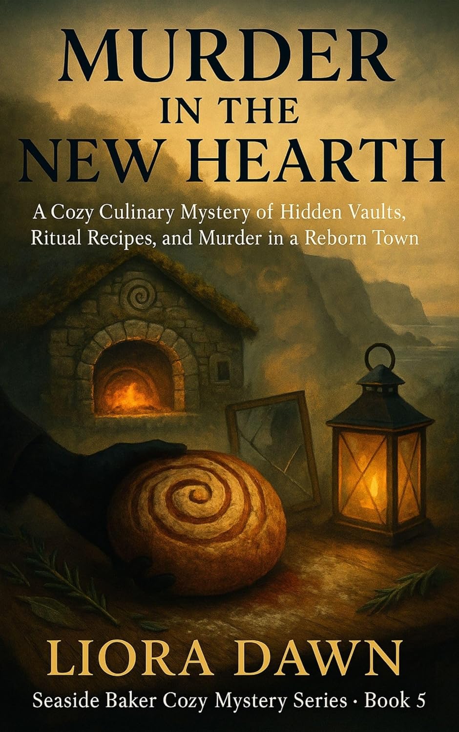 Murder in the New Hearth : A Cozy Culinary Mystery of Hidden Vaults, Ritual Recipes, and Murder in a Reborn Town (The Seaside Baker Cozy Mystery Book 5)