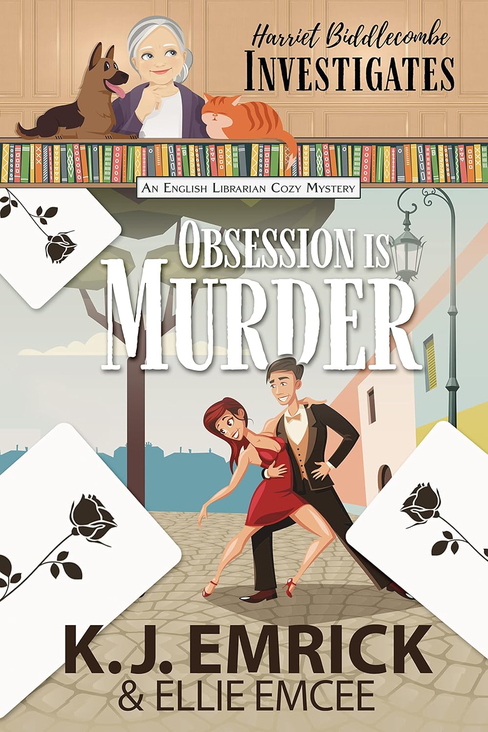 Obsession is Murder: Harriet Biddlecombe Investigates (An English Librarian Cozy Mystery Book 1)