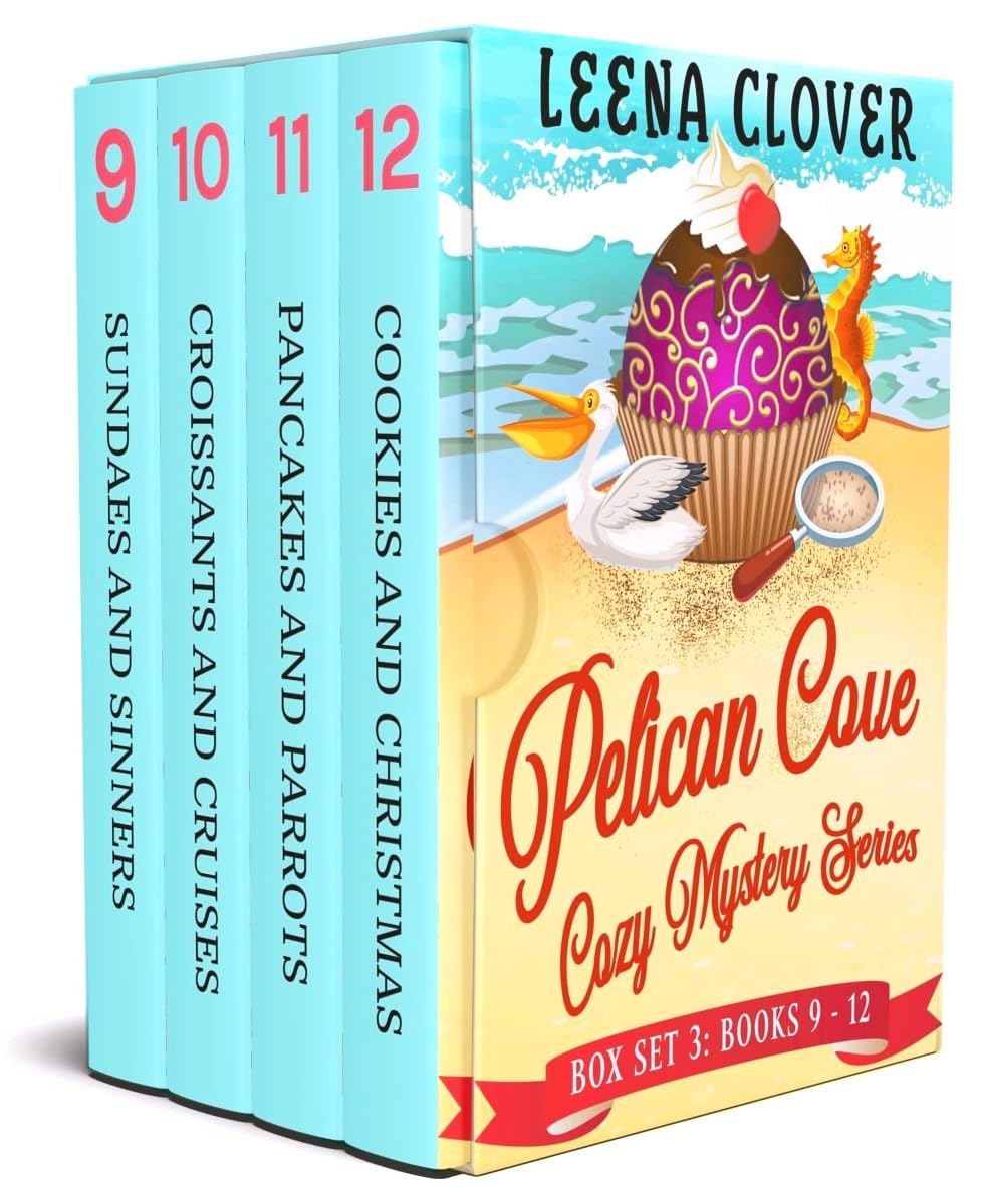 Pelican Cove Cozy Mystery Series Box Set 3: Books 9-12 in Pelican Cove Cozy Mysteries