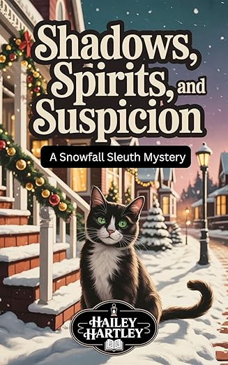 Shadows, Spirits, and Suspicion: A Snowfall Sleuth Mystery (The Snowfall Sleuth Mysteries Book 6)