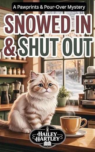 Snowed In & Shut Out: A Pawprints & Pour-Over Mystery (The Pawprints & Pour-Over Mysteries Book 5)