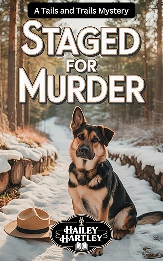 Staged for Murder: A Tails and Trails Mystery (The Tails and Trails Mysteries Book 1)