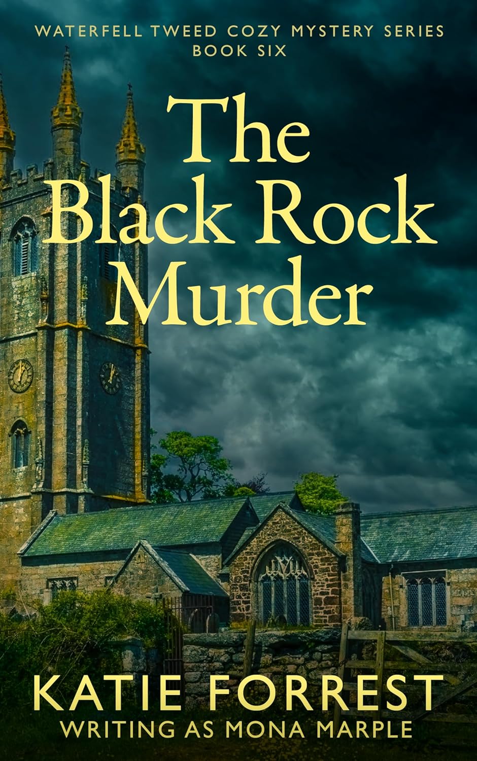 The Black Rock Murder (Waterfell Tweed Cozy Mystery Series Book 6)