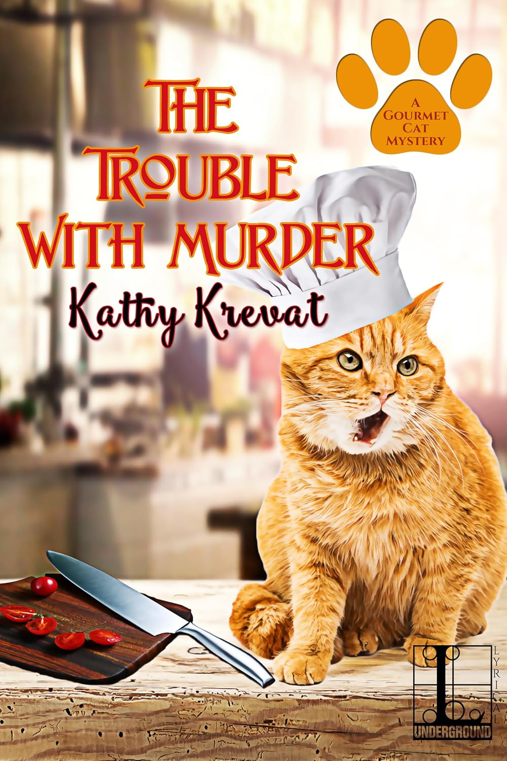 The Trouble with Murder (A Gourmet Cat Mystery Book 1)
