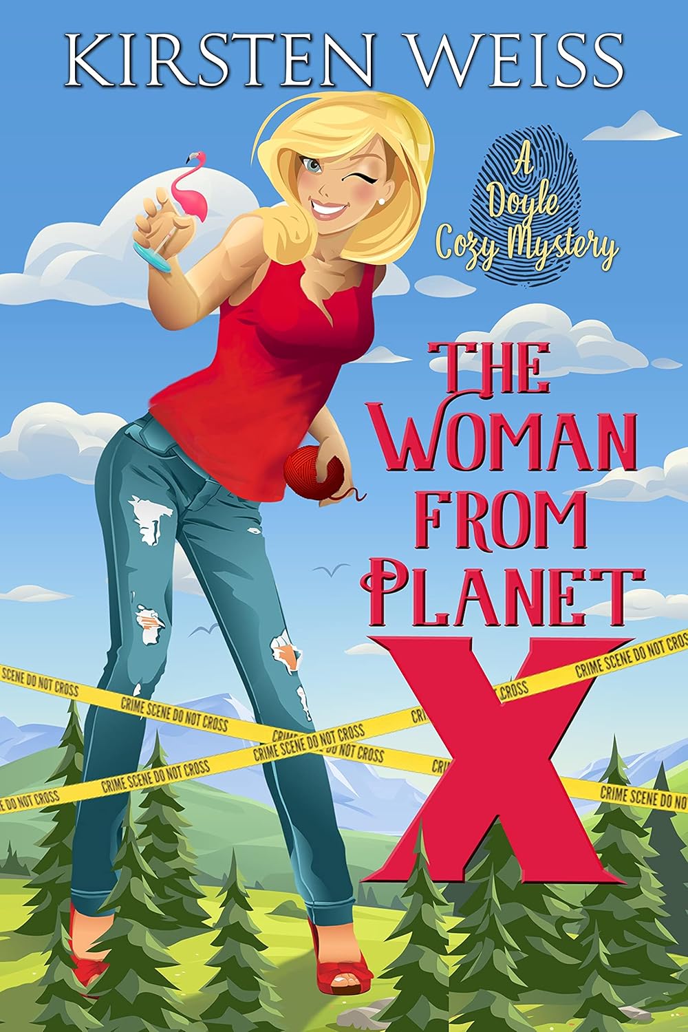 The Woman from Planet X: A Funny Murder Mystery (A Wits’ End Cozy Mystery Book 6)