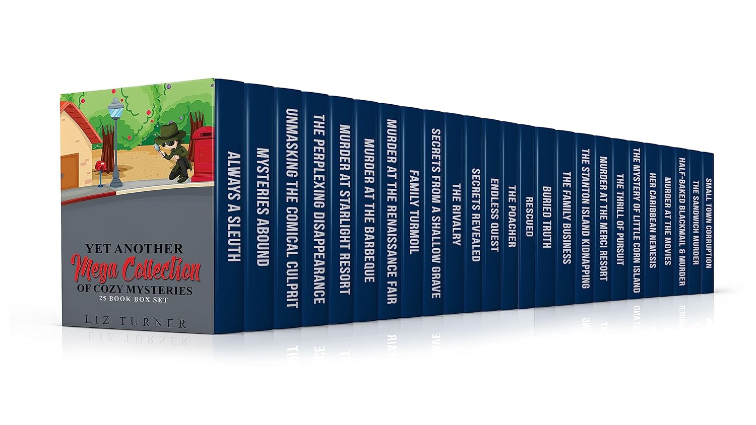 Yet Another Mega Collection of Cozy Mysteries: 25 Book Box Set