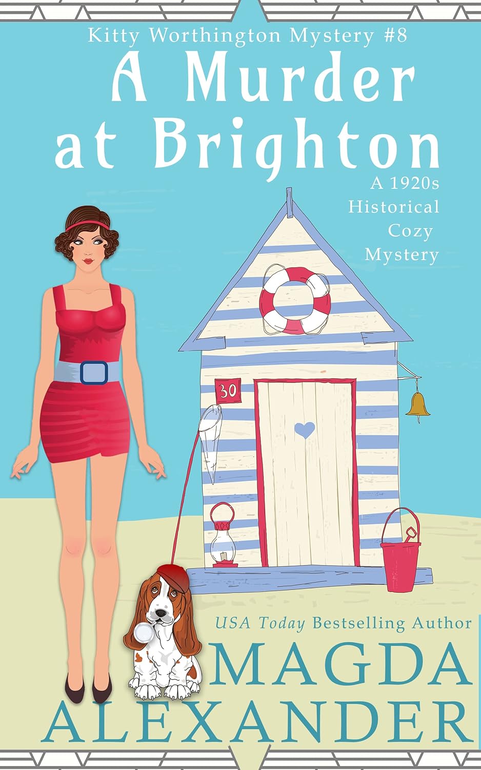 A Murder at Brighton: A 1920s Historical Cozy Mystery (The Kitty Worthington Mysteries Book 8)