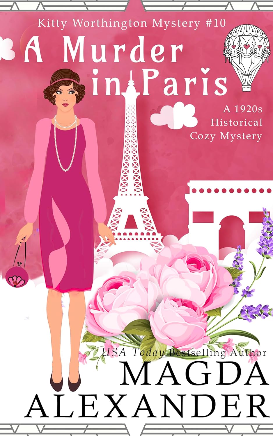 A Murder in Paris: A 1920s Historical Cozy Mystery (The Kitty Worthington Mysteries Book 10)