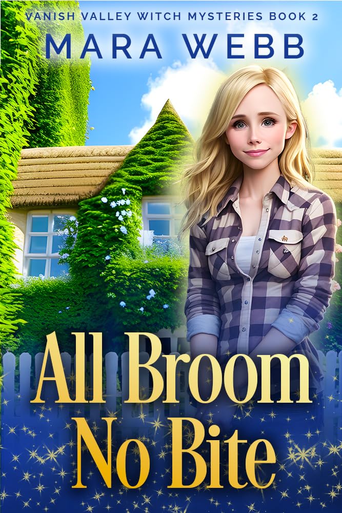All Broom No Bite: A Witch Cozy Mystery (Wicked Witches of Vanish Valley Book 2)