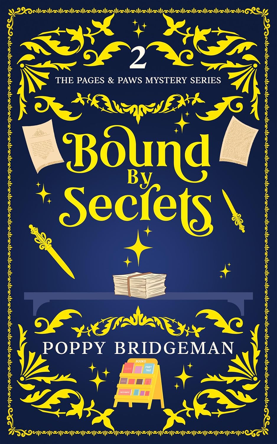Bound By Secrets (The Pages and Paws Mystery Series Book 2)
