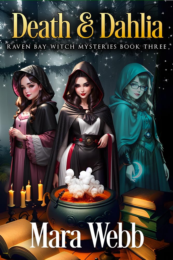 Death & Dahlia: A Witch Cozy Mystery (Raven Bay Mysteries Book 3)