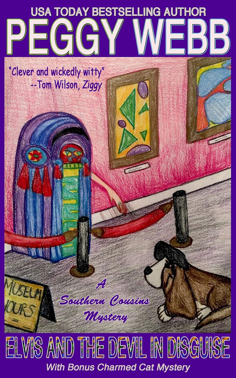 Elvis and the Devil in Disguise: With Bonus Charmed Cat Mystery (A Southern Cousins Mystery)