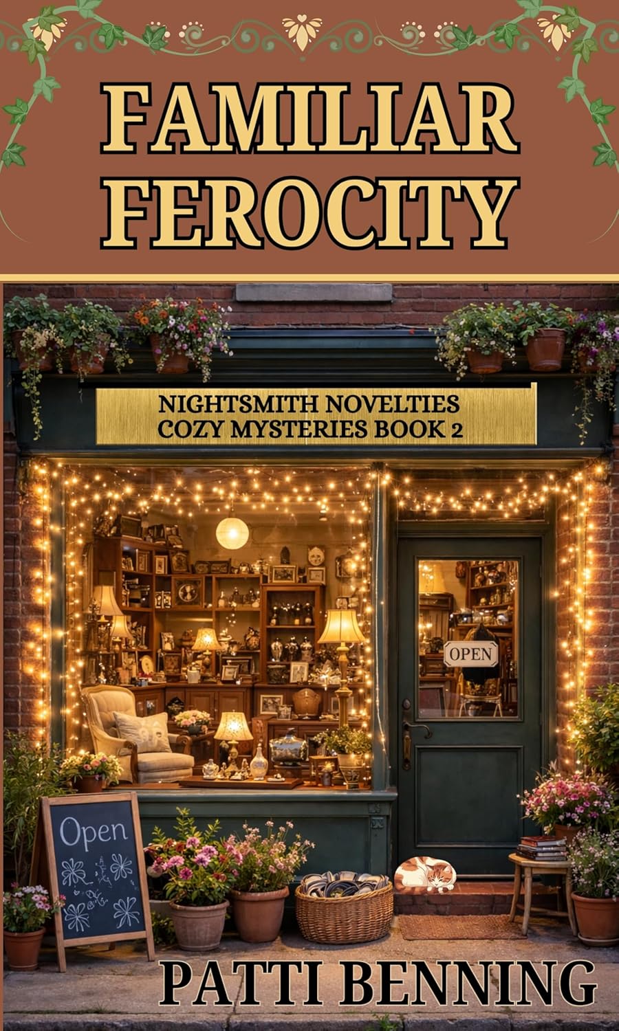 FAMILIAR FEROCITY (NIGHTSMITH NOVELTIES COZY MYSTERIES Book 2)