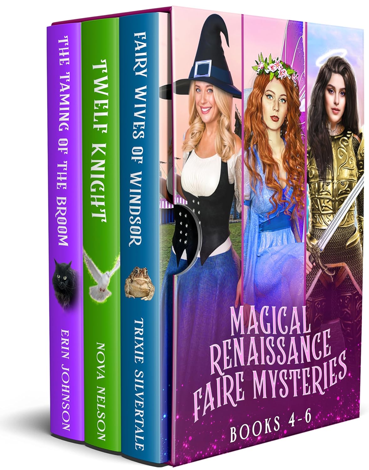 Magical Renaissance Faire Mysteries Books 4-6: Paranormal Cozy Mystery (Magical Renaissance Faire Mysteries Box Set Book 2)