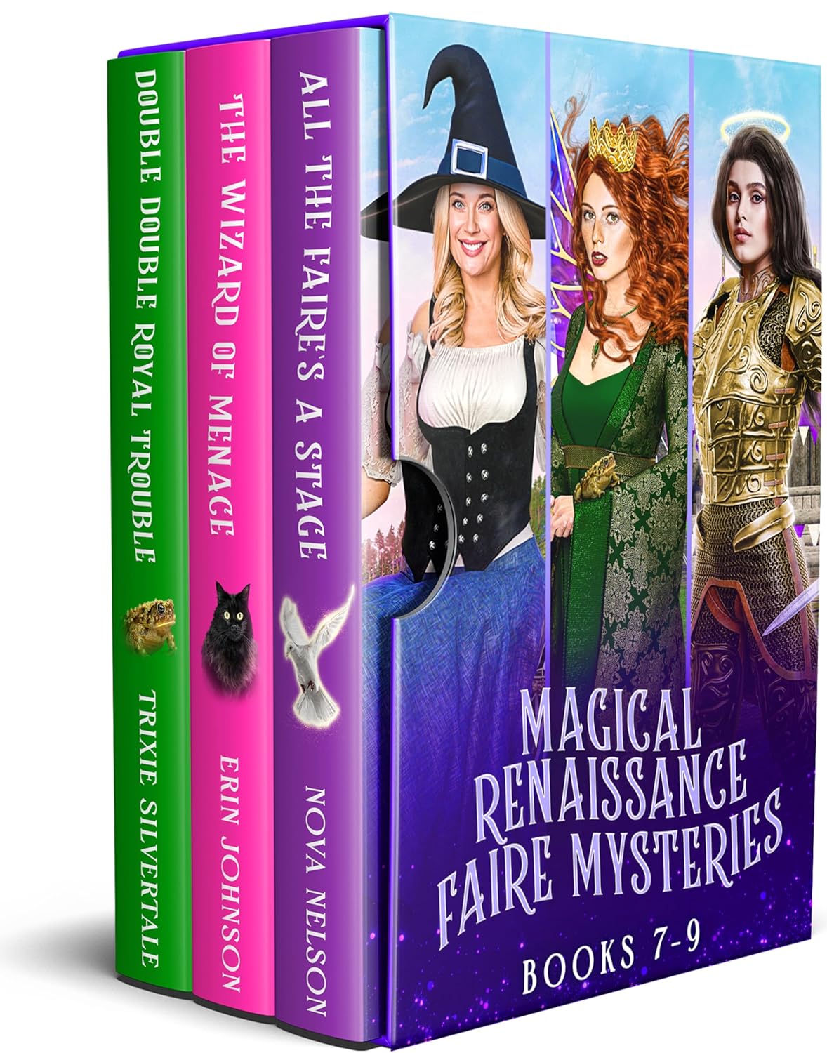 Magical Renaissance Faire Mysteries Books 7-9: Paranormal Cozy Mystery (Magical Renaissance Faire Mysteries Box Set Book 3)