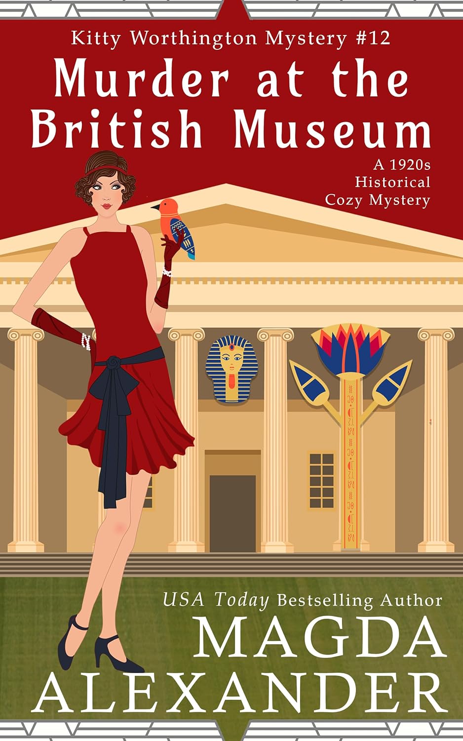 Murder at the British Museum: A 1920s Historical Cozy Mystery (The Kitty Worthington Mysteries Book 12)