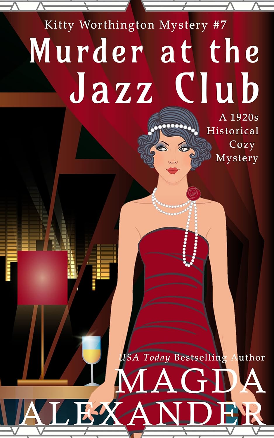 Murder at the Jazz Club: A 1920s Historical Cozy Mystery (The Kitty Worthington Mysteries Book 7)
