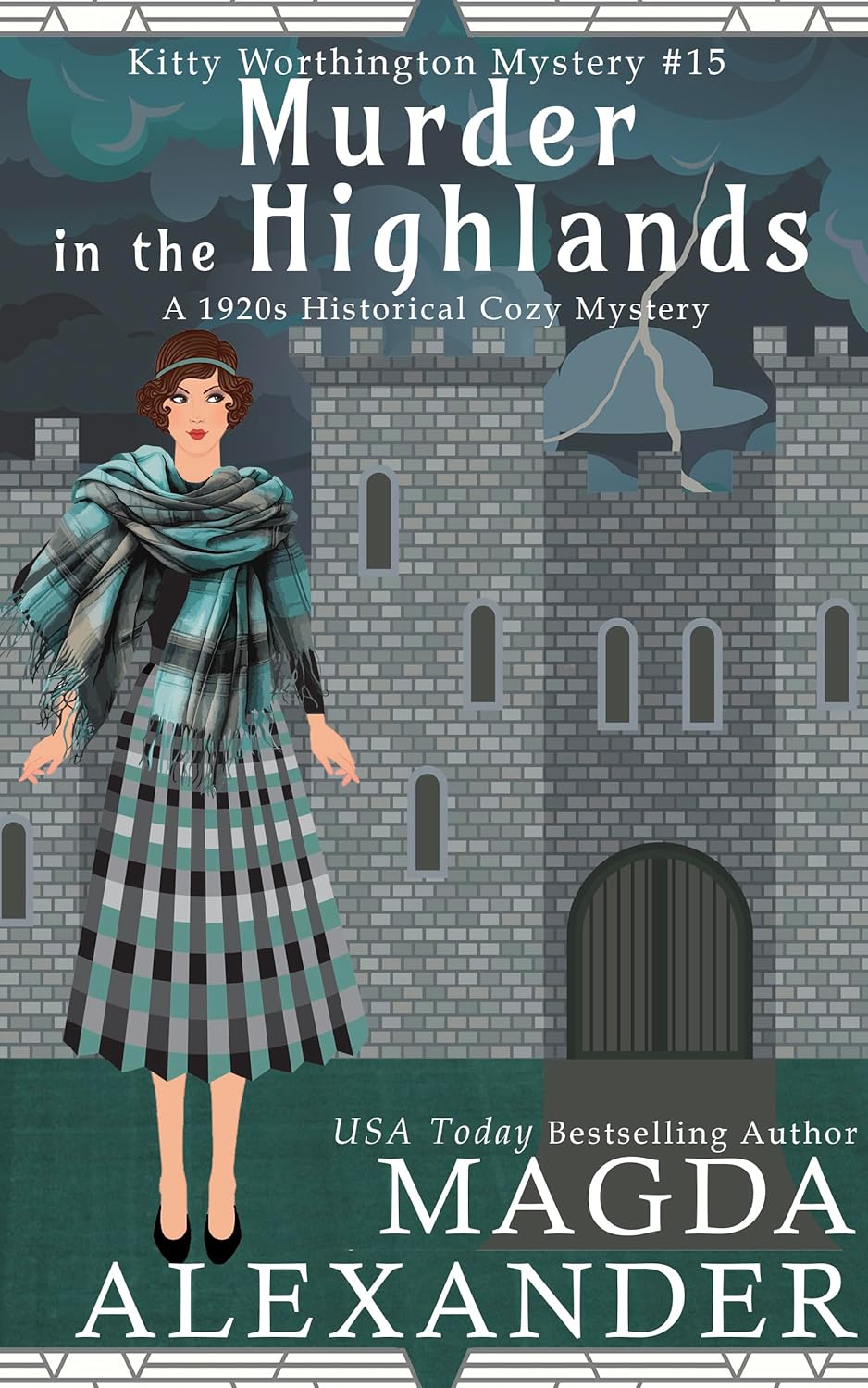 Murder in the Highlands: A 1920s Historical Cozy Mystery (The Kitty Worthington Mysteries Book 15)