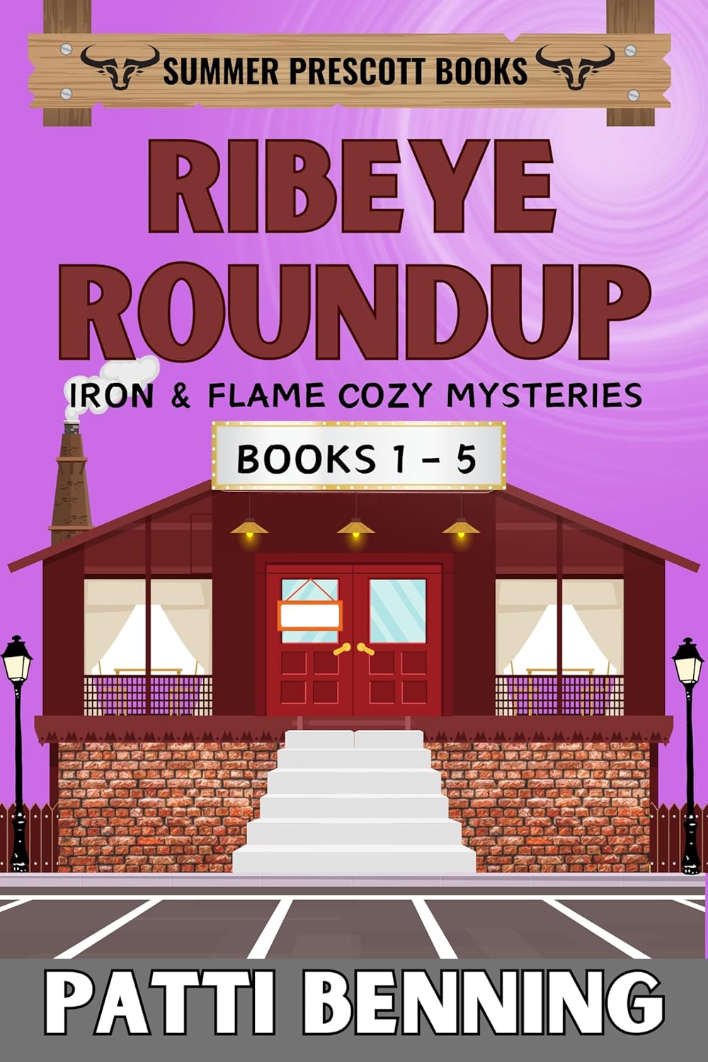 Ribeye Roundup: Books 1 – 5 in the Iron and Flame Cozy Mysteries series