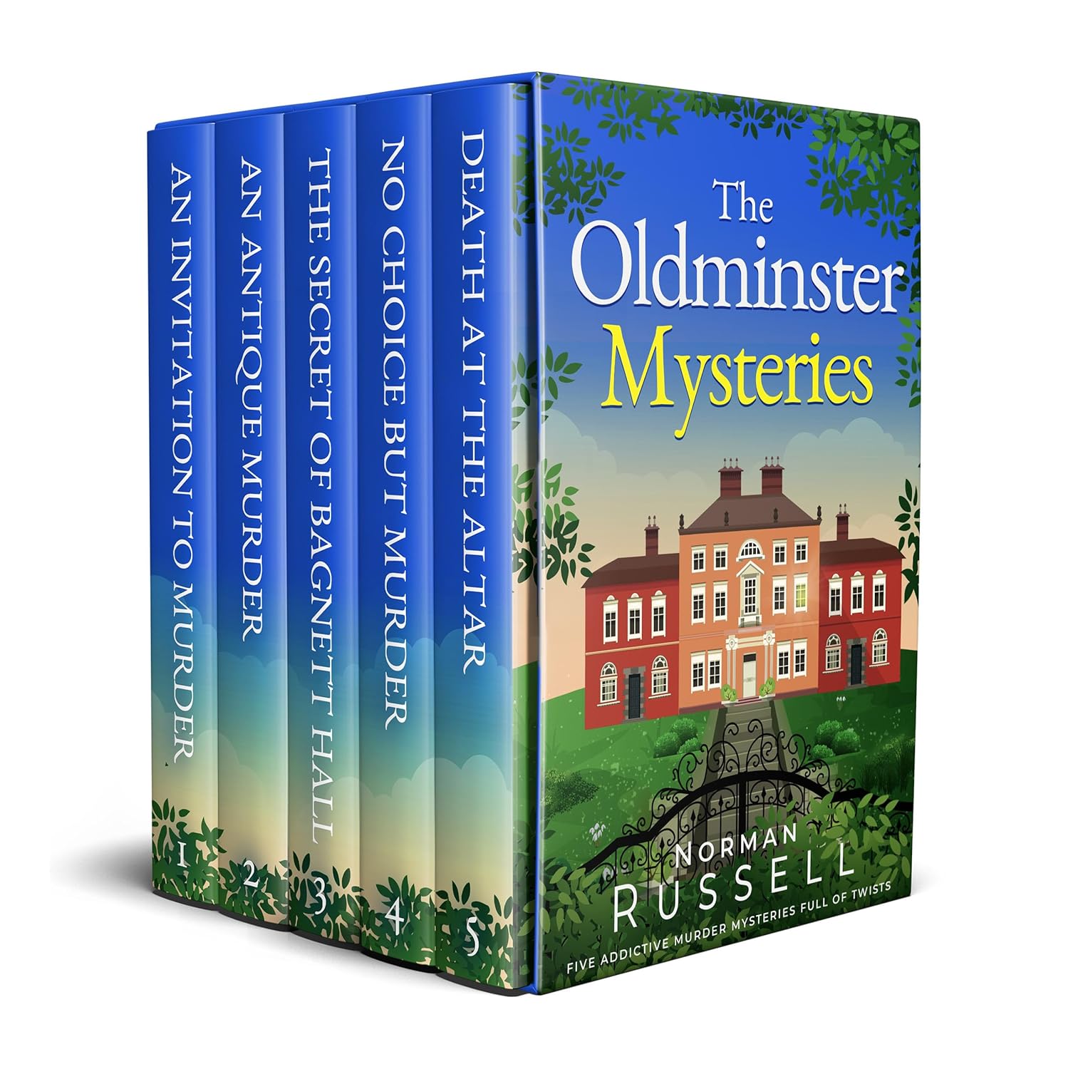 THE COMPLETE OLDMINSTER MYSTERIES five addictive whodunnits full of twists (The Oldminster Mysteries)
