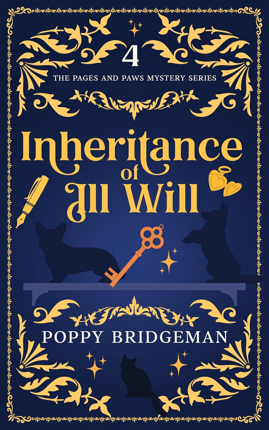 The Inheritance of Ill Will (The Pages and Paws Mystery Series Book 4)