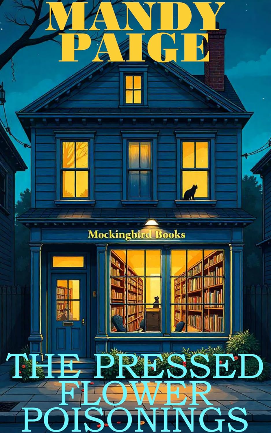 The Pressed Flower Poisonings: A Cozy Small Town Mystery (The Bookmarked Mysteries Book 13)